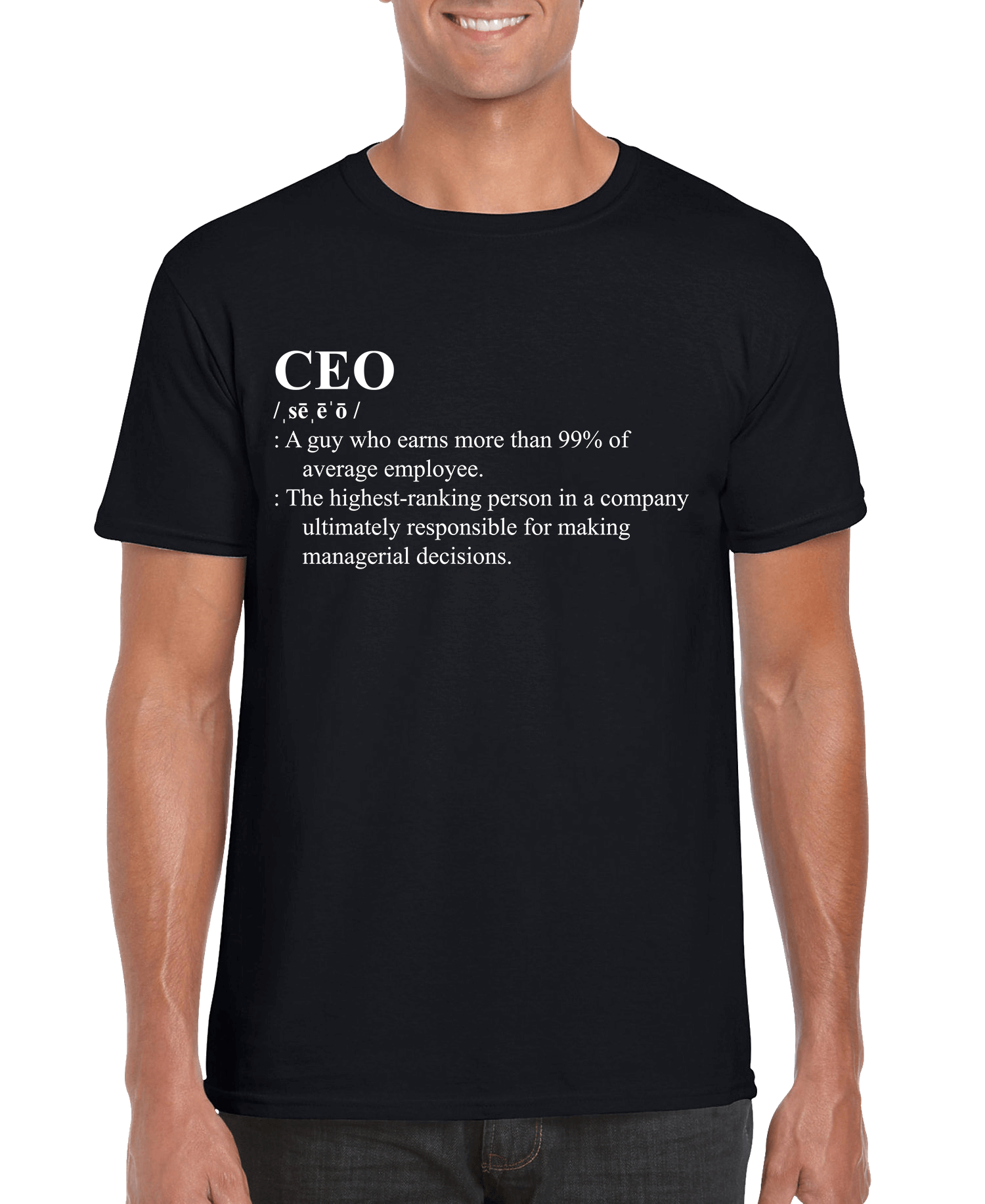 CEO Definition Men's T-shirt
