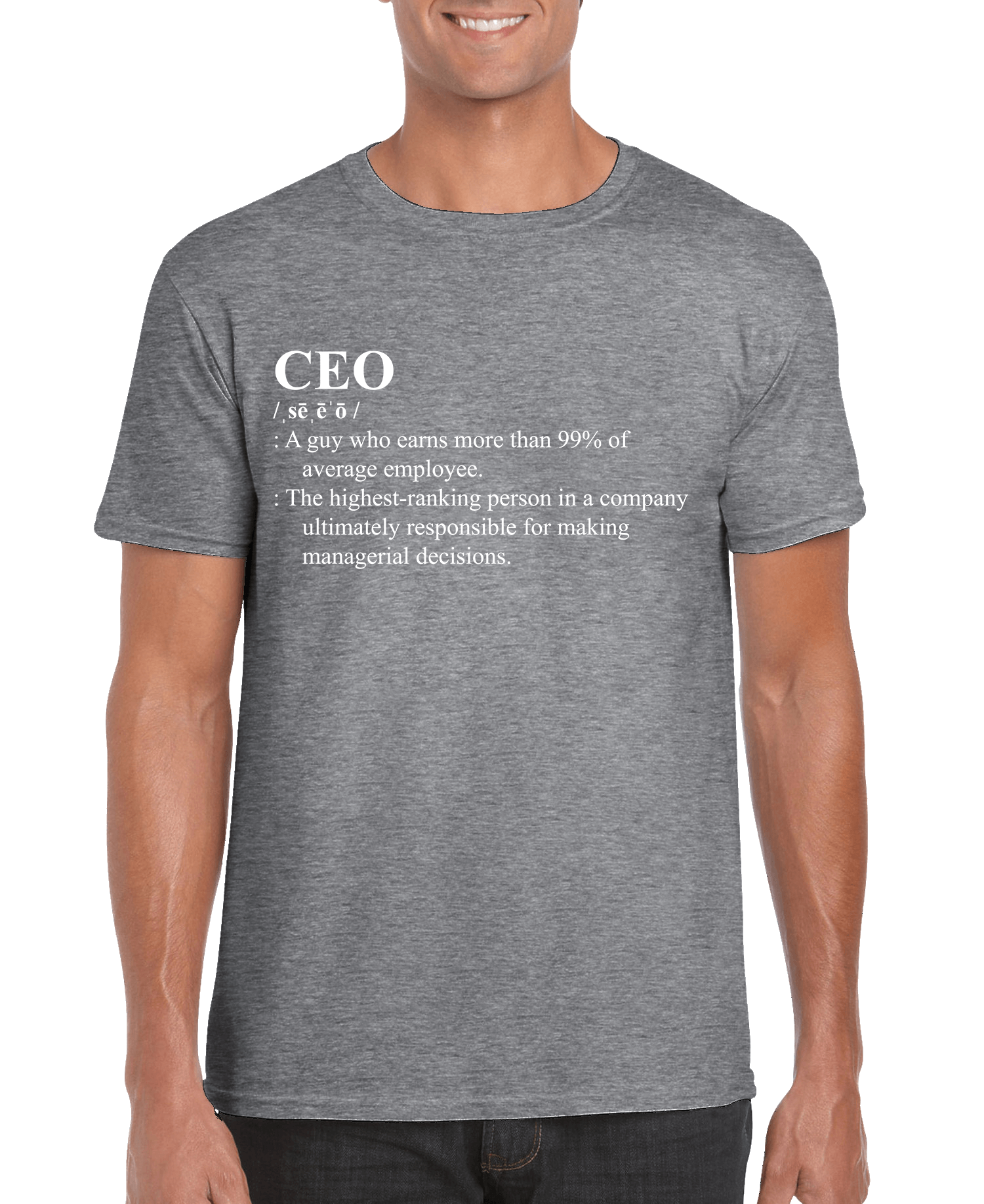 CEO Definition Men's T-shirt