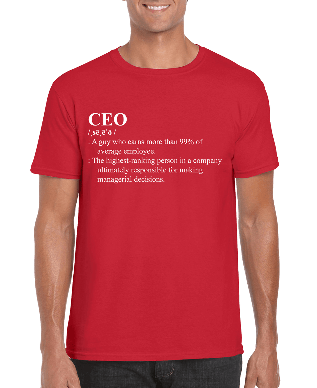 CEO Definition Men's T-shirt